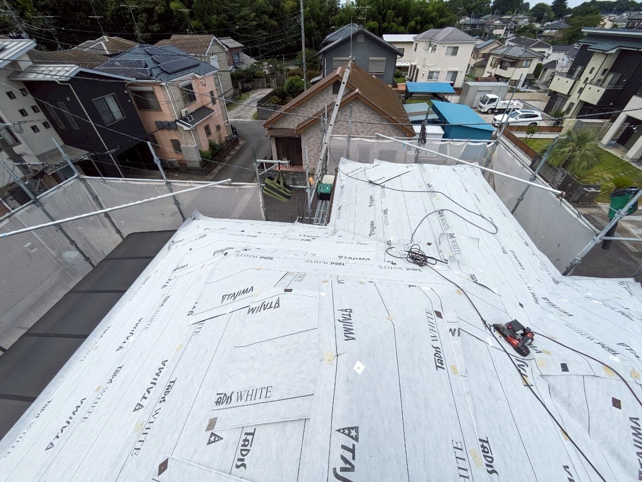 屋根カバー工事